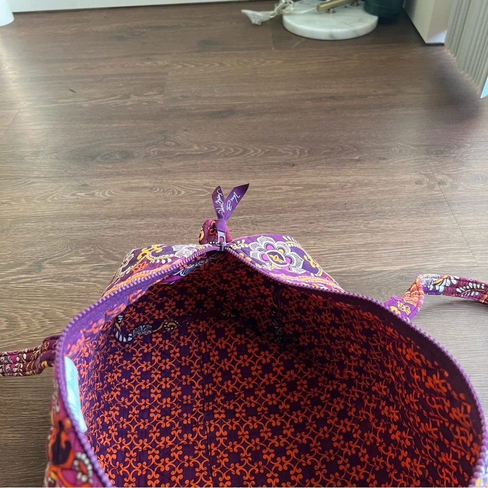 Vera Bradley Safari Sunset Duffel Tote Bag - Picture 3 of 10